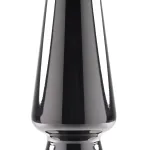 Advanced Metal Plug - Black Chrome Vibrators Evolved Novelties