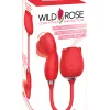 Wild Rose Come Hither and Suction - Red Vibrators Icon Brands