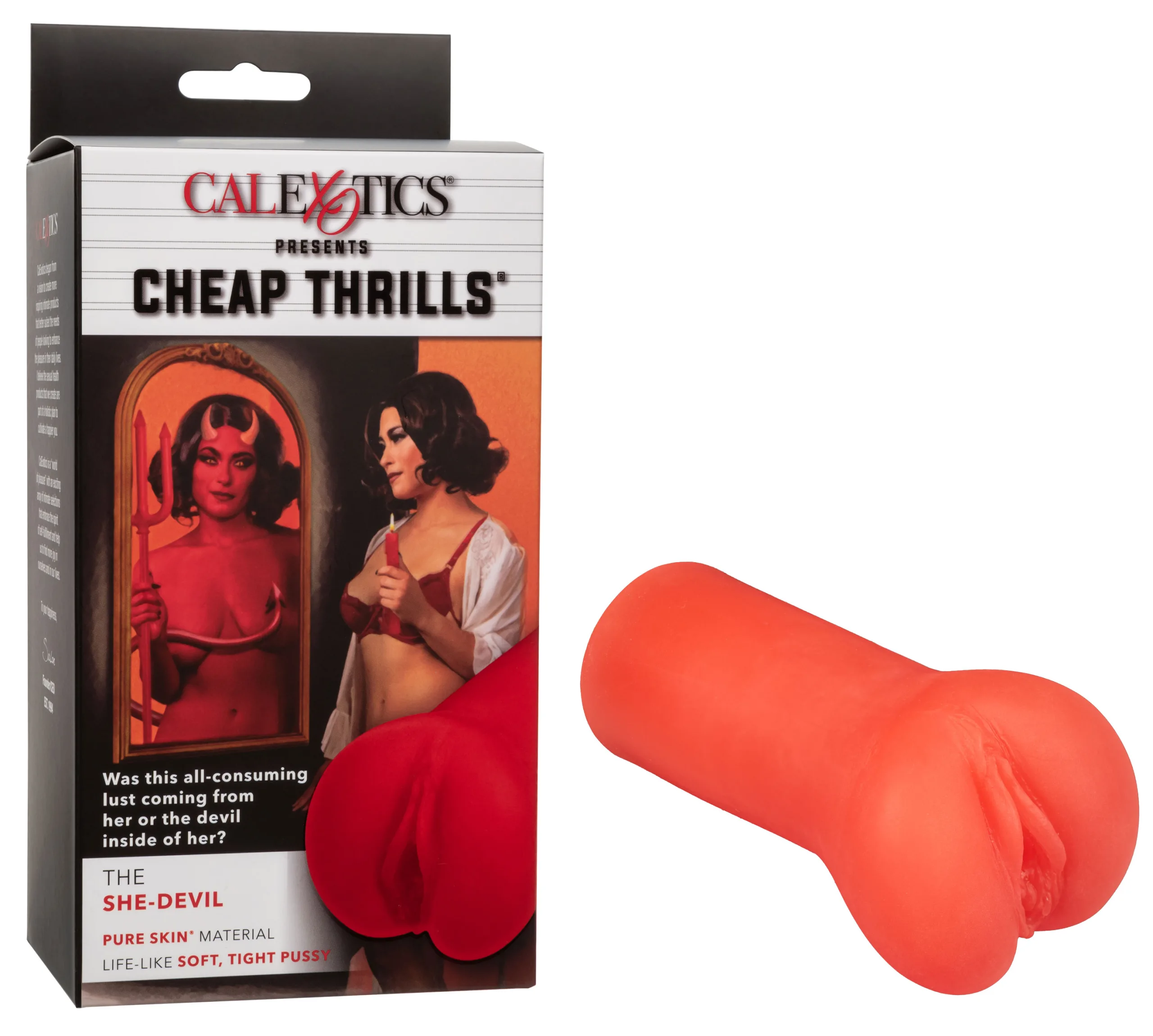 Cheap Thrills - the She Devil - Red Strokers & Pumps CalExotics
