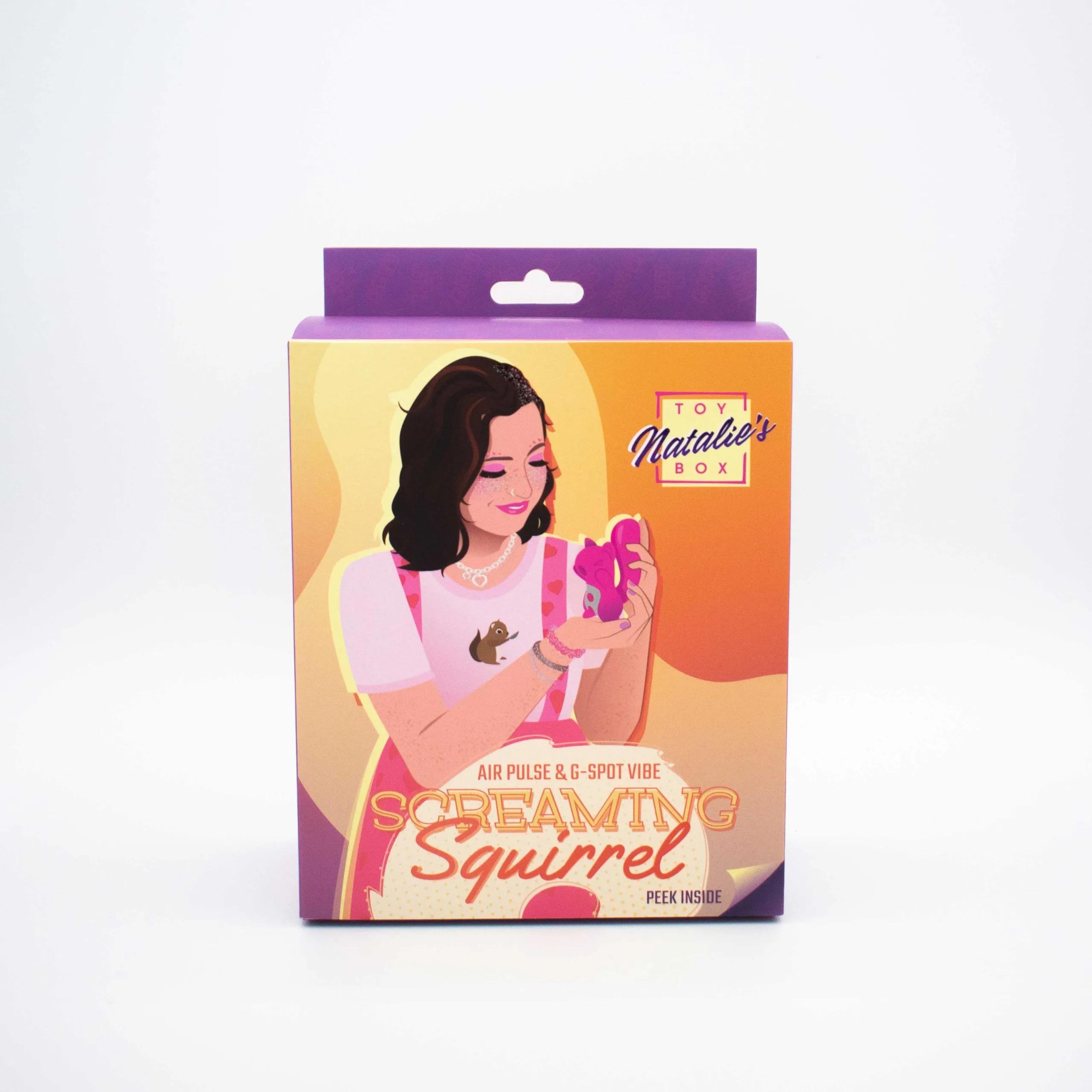 Screaming Squirrel Air Pulse and G-Spot Vibrator Vibrators Like A Kitten