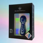 Travel With Me Mini Pleasure Wand - Blue Vibrators I.D. Lubricants