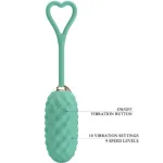Vivian Remote Control Vibrating Egg - Turquoise Vibrators Pretty Love