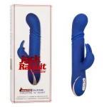 Jack Rabbit Signature Heated Silicone Thrusting G Rabbit Vibrators CalExotics