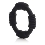 Hercules Silicone Ring - Black Enhancers CalExotics