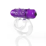 Screaming O 4t - Double O 6 Super Powered Vibrating Double Ring - Grape Cockrings | Cockrings W/Clit Stimulators Scream…