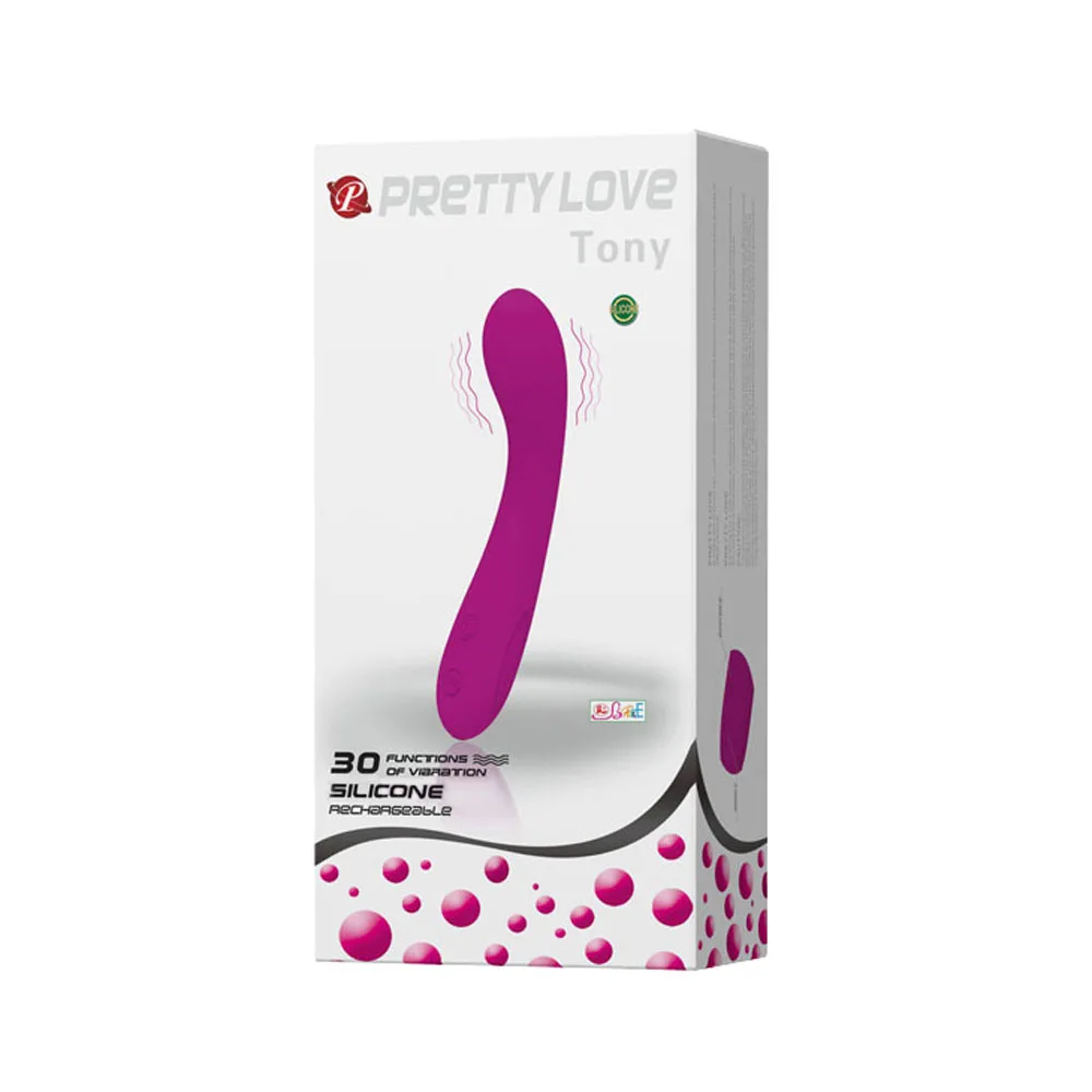 Pretty Love Tony - 30 Function - Purple Vibrators Pretty Love