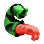 Tongue Lasher Silicone Vibrator - Green Vibrators XR Brands