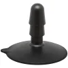 Vac-U-Lock Large Black Suction Cup Plug Intimate Care Doc Johnson