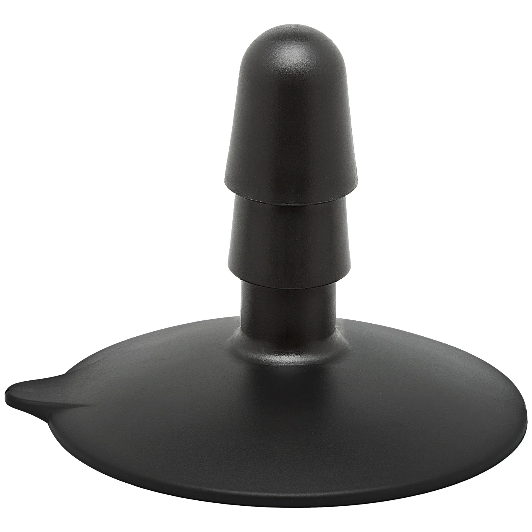 Vac-U-Lock Large Black Suction Cup Plug Intimate Care Doc Johnson