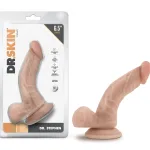 Dr. Skin - Dr. Stephen - 6.5 Inch Dildo With Balls - Beige Dildos Blush