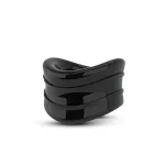 Stay Hard - Beef Ball Stretcher Snug - 1 Inch Diameter - Black Cockrings | Ball Stretchers & Spreaders Blush