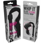 Whip It! Black Tassel Whip BDSM & Kink Hott Products