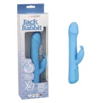 Jack Rabbit Elite Rotating Rabbit - Blue Vibrators CalExotics