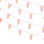 Glitterati Penis String Lights - 20 Lights Novelty Little Genie