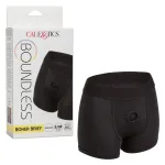 Boundless Boxer Brief - S/m - Black Vibrators CalExotics