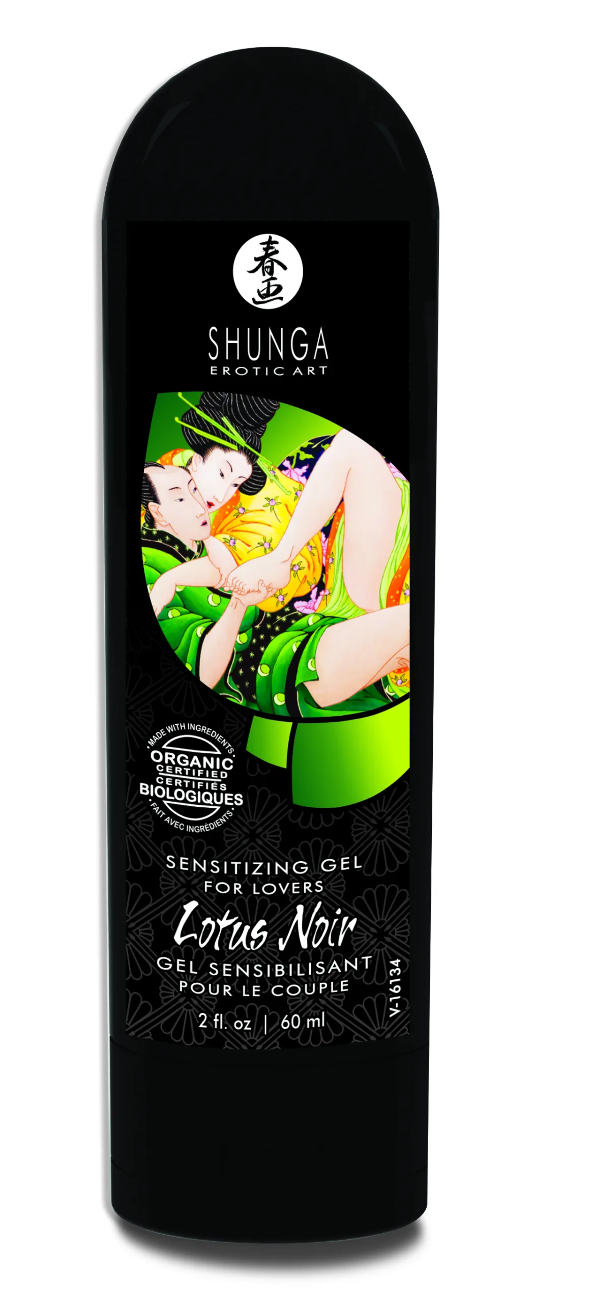 Lotus Noir - Sensitizing Gel for Lovers - 2 Fl. Oz. / 60 ml Lubes & Essentials Shunga