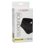 Boundless Backless Brief - S/m - Black Vibrators CalExotics