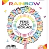 Rainbow Penis Candy Necklace Novelty Hott Products