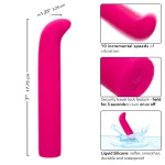 Rechargeable Classic Chic Standard "G" Vibrator - Pink Vibrators CalExotics