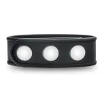 Performance - Vs5 - Silicone 3 - Snap Cock Strap - Black Cockrings | Adjustable Blush