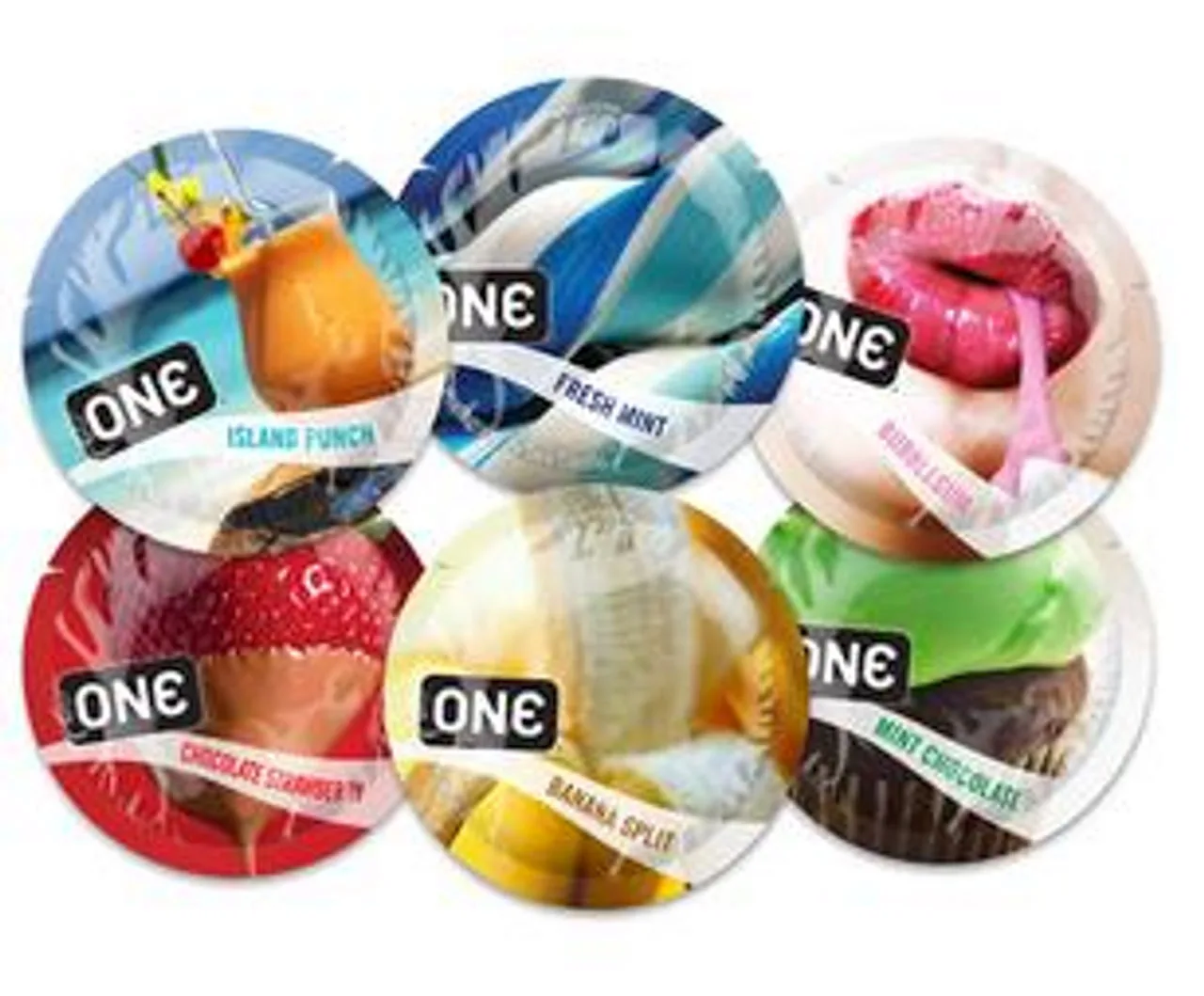 One - Flavor Waves - 1000 Piece Case - Bulk Lubes & Essentials Paradise Marketing