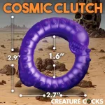 Slitherine Silicone Cock Ring - Purple Enhancers XR Brands