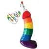Rainbow Dicky Chug Sports Bottle 16 Oz Capacity Novelty Hott Products