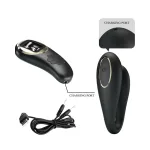 Nathan Double Pleasure Remote Control Vibrator - Black Vibrators Pretty Love