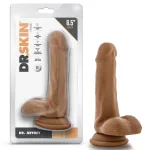 Dr. Skin - Dr. Jeffrey - 6.5 Inch Dildo With Balls - Tan Dildos Blush