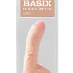 Basix Rubber Works - 10 Inch Fat Boy - Flesh Dildos Pipedream