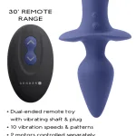 Dual Defender - Purple Vibrators Evolved Novelties