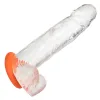 Alpha Liquid Silicone Prolong Large Ring - Orange Enhancers CalExotics