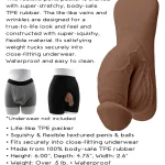 4 Inch Packer - Dark Dildos Evolved Novelties