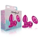 Vibrating Pink Metal Remote Plug - Medium Anal Play Viben