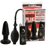 Deluxe Wonder Plug - Black Vibrators Doc Johnson