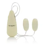 Glow-in-the-Dark Pocket Exotics Vibrating Glowing Double Bullets Vibrators CalExotics