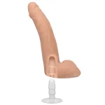Signature Cocks - Quinton James - 9.5 Inch Ultraskyn Cock With Removable Vac-U-Lock Suction Cup Festival & Rave Doc Joh…