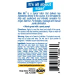 Size Rx Male Enhancement Formula 2 Oz Lubes & Essentials Body Action