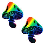 Rainbow Trippin' Psychedelic Toadstool Nipple Cover Pasties Robes & Sleepwear Neva Nude