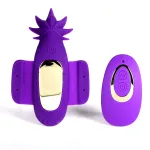 Sativa 10-Function Remote Control Panty Vibrator - 420 Series - Purple Panties & Thongs Maia Toys