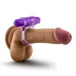 Play With Me - Couples Play - Vibrating Cock Ring - Purple Vibrators Blush