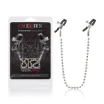 Silver Beaded Nipple Clamps BDSM & Kink CalExotics