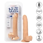 Size Queen 8 inch/20.25 Cm - Ivory Dildos CalExotics