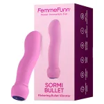 Sormi Bullet Flickering Bullet Vibrator - Pink Vibrators Femme Funn
