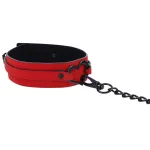 Amor Collar and Leash - Red BDSM & Kink Sportsheets