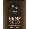 Hemp Seed Massage and Body Oil - Sunsational 2 Fl. Oz/ 60ml Lubes & Essentials Earthly Body