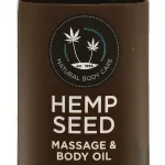 Hemp Seed Massage and Body Oil - Sunsational 2 Fl. Oz/ 60ml Lubes & Essentials Earthly Body