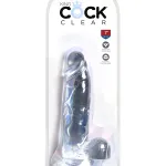 King Cock Clear 7 Inch Cock With Balls Dildos Pipedream