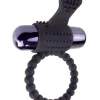 Fantasy C-Ringz Vibrating Silicone Super Ring Black Vibrators Pipedream