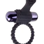 Fantasy C-Ringz Vibrating Silicone Super Ring Black Vibrators Pipedream
